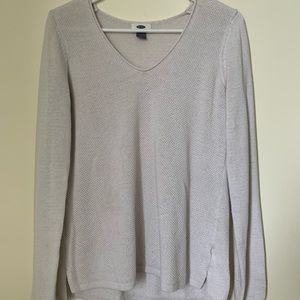 White Old Navy Sweater